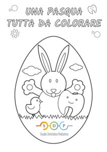 Libro da colorare per Pasqua